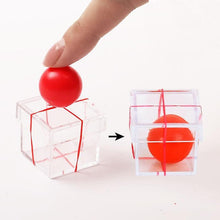 Lade das Bild in den Galerie-Viewer, Magic Novelties Ball Penetrating Through Box Magic Toy For Professional Magician Props