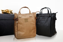 Lade das Bild in den Galerie-Viewer, Backpack Japanese Letian PU Leather Business Computer Men's Bag Travel Bags Schoolbag Women's Bag