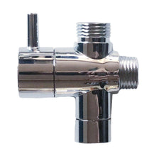 Load image into Gallery viewer, Faucets 3 Way Tee Connector Shower Head Diverter Valve For Toilet