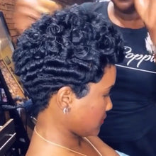 Load image into Gallery viewer, Women Wig Short African Handsome Short Curly Hair W454