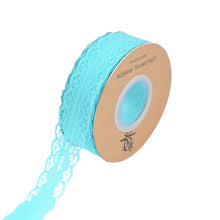 Lade das Bild in den Galerie-Viewer, 14 Colors Christmas Packing Materials 3cm * 45M Flower Cake DIY Headdress Lace Ribbon