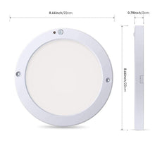 Load image into Gallery viewer, LED Light Bulbs 15w/18w Round Shaped Pir Sensor Led Panel Ceiling Lights With Brackets