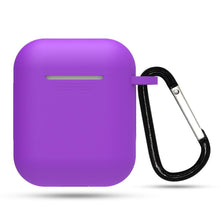 Load image into Gallery viewer, Headphone Cushions Tips Silicone Protective Case With Hanging Buckle For Bluetooth Wireless Iphone