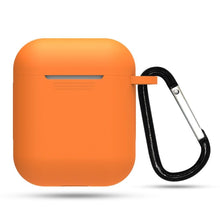 Load image into Gallery viewer, Headphone Cushions Tips Silicone Protective Case With Hanging Buckle For Bluetooth Wireless Iphone