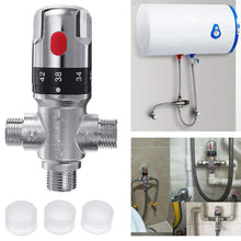 Load image into Gallery viewer, Faucets Brass Pipe Thermostat Faucet thermostatic Mixing Valve