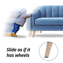 Lade das Bild in den Galerie-Viewer, Furniture Floor Protectors Magic Furniture Easy Sliders Felt Pad Rubber Feet Floor Protector
