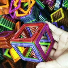 Load image into Gallery viewer, Magnet Toys Magnetic Constructor Triangle Square Bricks Building Blocks Designer Set