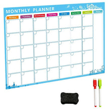 Lade das Bild in den Galerie-Viewer, Dry-Erase Boards Flexible Whiteboard Fridge Magnets monthly/daily Planner