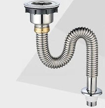 Lade das Bild in den Galerie-Viewer, Kitchen Utility Sinks Kitchen Stainless Steel Sink Drain Filter Single Tank Sink Drain Pipe Deodorant