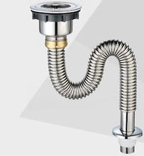 Lade das Bild in den Galerie-Viewer, Kitchen Utility Sinks Kitchen Stainless Steel Sink Drain Filter Single Tank Sink Drain Pipe Deodorant