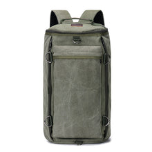Lade das Bild in den Galerie-Viewer, Backpack Men Outdoor travel Trend Canvas School shoulder bag