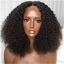 Lade das Bild in den Galerie-Viewer, Brown Women Wig African Small Curly Hair Synthetic Wigs W505