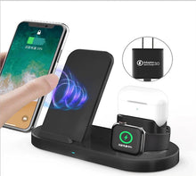 Load image into Gallery viewer, Wireless earphone Phone Charger , 3-in-1 Wireless Charging Station AZ1537