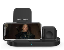 Load image into Gallery viewer, Wireless earphone Phone Charger , 3-in-1 Wireless Charging Station AZ1537