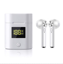 Load image into Gallery viewer, white Silver TWS Wireless Bluetooth Headphones In-Ear Earphones Earbuds AZ12619