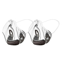 Load image into Gallery viewer, 2pcs balck Durable Face Shield Reusable Transparent Mask Lip Reading AZ10263