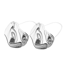 Lade das Bild in den Galerie-Viewer, 2pcs GRAY Durable Face Shield Reusable Transparent Mask Lip Reading AZ21141