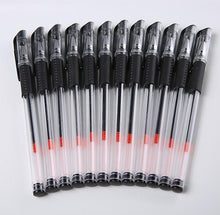 Load image into Gallery viewer, 10 Pcs black pens Writing Nib Rod Erasable Ballpoint, Blue Black Ink Refill Pen For School AZ15278