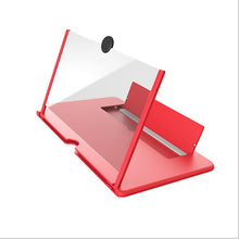 Load image into Gallery viewer, 10inch 23*18*1.5cm red Foldable Eye protection screen magnifying glass, high-definition video projector AZ10826