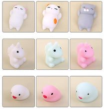 Load image into Gallery viewer, 10 PCS Mini Cute Cat Squishy Antistress Ball Soft Squeeze Toy, Stress Relief AZ15408