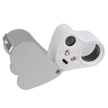 Lade das Bild in den Galerie-Viewer, 2Pcs LED 30X/60X Magnifications Jewelry Identification Magnifier Loupe AZ1217