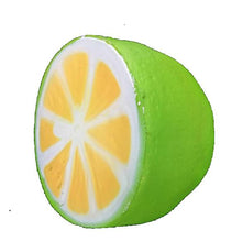 Lade das Bild in den Galerie-Viewer, 2Pcs Green lemon Antistress Relief Squishy toy,French fries, Milk tea, Burgers,Cake