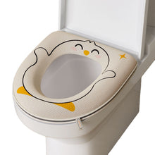 Load image into Gallery viewer, 3pcs Toilet Seat Cover Pads Home Summer Summer Pad Washer Zipper