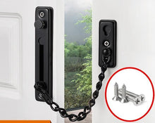 Load image into Gallery viewer, Locks Latches 304 Stainless Steel Anti Theft Door Chain Buckle Latch With Nail Free Glue