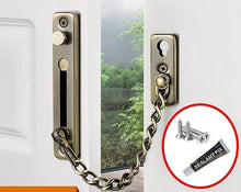 Load image into Gallery viewer, Locks Latches 304 Stainless Steel Anti Theft Door Chain Buckle Latch With Nail Free Glue