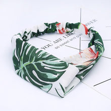 Load image into Gallery viewer, Headbands Vintage Cross Knot Elastic Hair Bands
