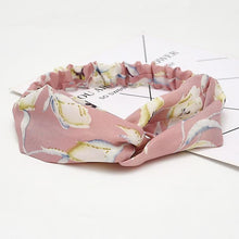 Load image into Gallery viewer, Headbands Vintage Cross Knot Elastic Hair Bands