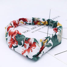 Load image into Gallery viewer, Headbands Vintage Cross Knot Elastic Hair Bands