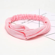 Load image into Gallery viewer, Headbands Vintage Cross Knot Elastic Hair Bands