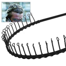 Lade das Bild in den Galerie-Viewer, Headbands Men's Metal Wire Teeth Hair Band
