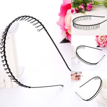 Lade das Bild in den Galerie-Viewer, Headbands Men's Metal Wire Teeth Hair Band