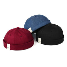 Load image into Gallery viewer, Hats Casual Docker Sailor Mechanic Brimless Unisex Cotton Sun Cap