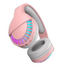 Load image into Gallery viewer, black Wireless Bluetooth 5.0 RGB Gaming Headset for Phone/PC/iPad