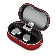 Load image into Gallery viewer, red X26 TWS Wireless Bluetooth Headset Mini HiFi In-Ear Headset Sweatproof Headphones AZ12658