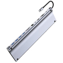 Load image into Gallery viewer, 11 in 1 HUB 4K USB Type-C to USB 3.0 TF HDMI VGA RJ45 Mini DP Docking Station AZ1673