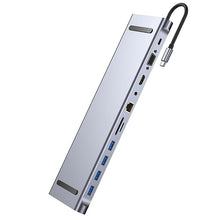 Load image into Gallery viewer, 11 in 1 HUB 4K USB Type-C to USB 3.0 TF HDMI VGA RJ45 Mini DP Docking Station AZ1673