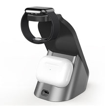 Load image into Gallery viewer, 3 in 1 Quick Wireless Charger for iPhone, Apple Watch, AirPods and other Android Smart Phones AZ12351