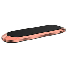 Load image into Gallery viewer, 2Pcs rose gold Magnetic Car Mobile Phone Dashboard Mount Bracket Holder for iPhone Samsung AZ13606