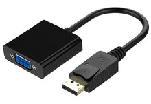 Load image into Gallery viewer, 2Pcs white DisplayPort DP Male to VGA Female Adapter Display Port Converter Cable AZ19358