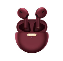 Load image into Gallery viewer, metal red Wireless bluetooth 5.0 earphone in-ear TWS noise-canceling waterproof headphones AZ13966
