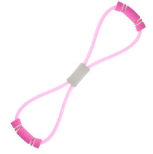 Load image into Gallery viewer, 2Pcs pink Eight-character Rally, Breast Expander, Chest Shaper, Yoga Rubber Band, Stretch Band AZ13738