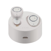 Load image into Gallery viewer, white tws wireless bluetooth 5.0 headset, mini in-ear sports wireless headset AZ12681