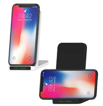 Load image into Gallery viewer, 10W black 20W/15W/10 Fast Charger,desk vertical wireless charger,phone holder AZ11496