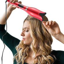 Lade das Bild in den Galerie-Viewer, eu plug blue Anti-scalding wave styling hair Curler, Rose-Shaped automatic Air Rotating hair Curler AZ12708