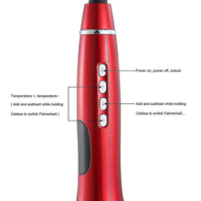 Lade das Bild in den Galerie-Viewer, eu plug blue Anti-scalding wave styling hair Curler, Rose-Shaped automatic Air Rotating hair Curler AZ12708