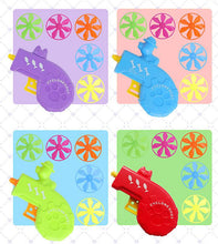 Load image into Gallery viewer, 2Pcs green Colorful UFO Kids toy gun,Children's Nostalgic Toy Colorful Flying Saucer Pet Toy Gun AZ13667